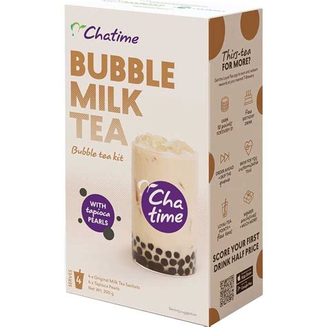 Chatime Bubble Milk Tea Kit 4 Pack – The Australian Products