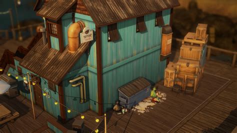 I renovated the salty paws saloon! : r/thesims