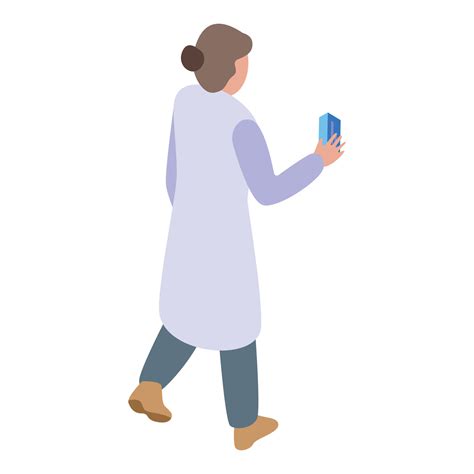 Palpitation doctor icon isometric vector. Heart anxiety 15003853 Vector Art at Vecteezy