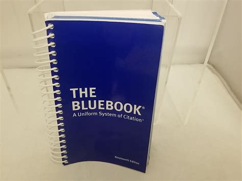 The Bluebook Uniform System of Citation 19TH EDITION ( NEW OTHER ...