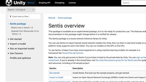 Unity Sentis 的图像结果