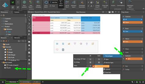 Pyramid Analytics Conditional Formatting 的图像结果