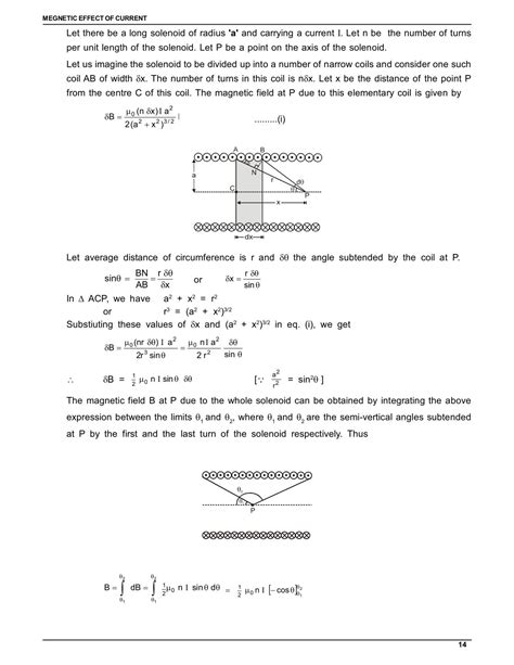 Magnetic Effect of Electric Current Class 12 - IIT JEE | NEET