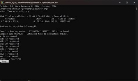 TestDisk Step by Step Guide 的图像结果