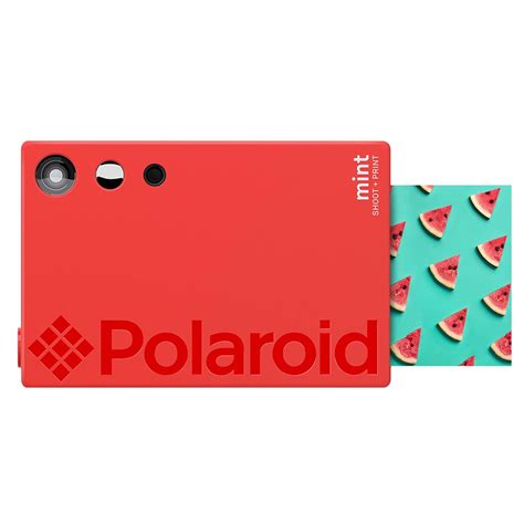 Buy Polaroid Mint Instant Print Digital Camera (Red), Prints on Zink ...