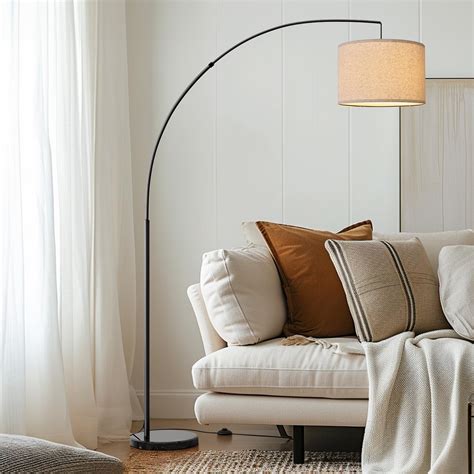 Snapklik.com : Modern Arc Floor Lamp For Living Room Arching Hanging ...