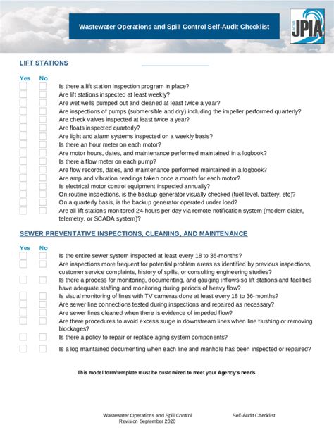 Appendix H: Lift Station Inspection s Doc Template | pdfFiller