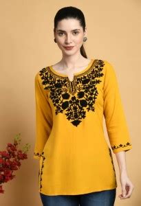 MAA ASMA FASHION Women Embroidered Straight Kurta - Buy MAA ASMA ...