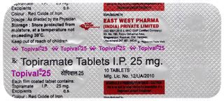 Topival 25 MG | Order Topival 25 MG Tablet Online at Truemeds