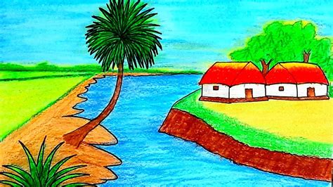 Easy Drawing of Scenery 的图像结果