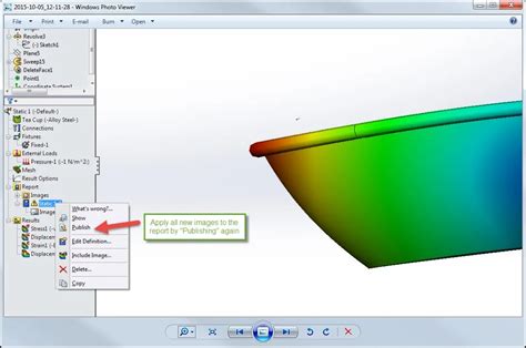 Image result for Making Simulation Report in SolidWorks
