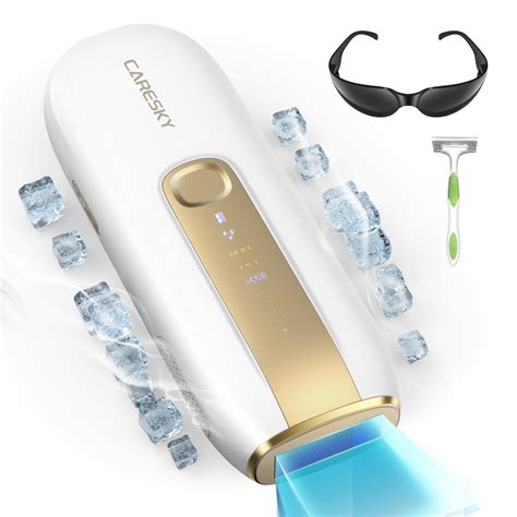 Amazon.com: Laser Hair Removal Device with Ice Air Cooling, Painless Permanent Hair Remover for ...