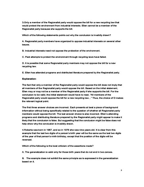 Image result for LSAT Test Prep Questions