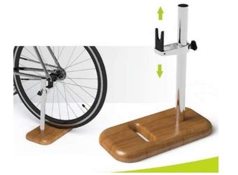 Buy 3U international Modern Wood Handle Bicycle Floor Pump with Bike ...