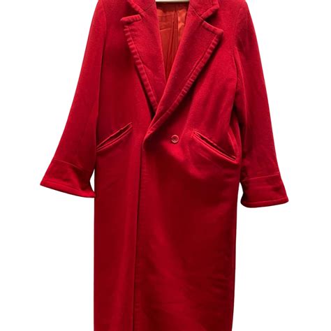 Perri Cutten Womens Red Coat (s)