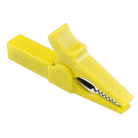 Probots Alligator Clip Black 55mm Copper Insulated Crocodile Opening ...