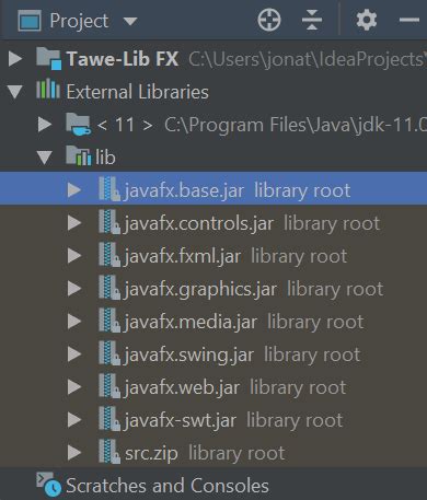 Package a JavaFX Program IntelliJ 的图像结果