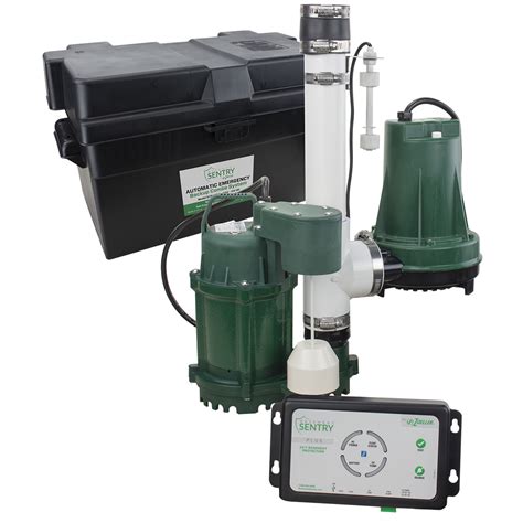 ZOELLER Thermoplastic Battery-powered Sump Pump