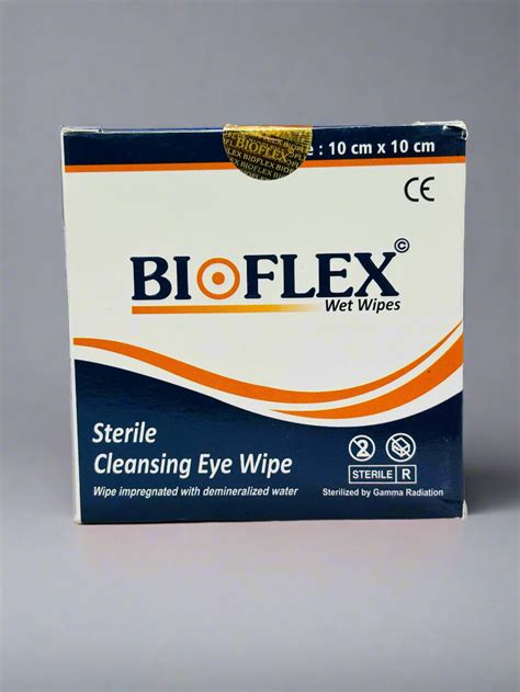Bioflex Sterile Cleansing Eye Wipes 10 cm x 10 cm (14 pcs ...
