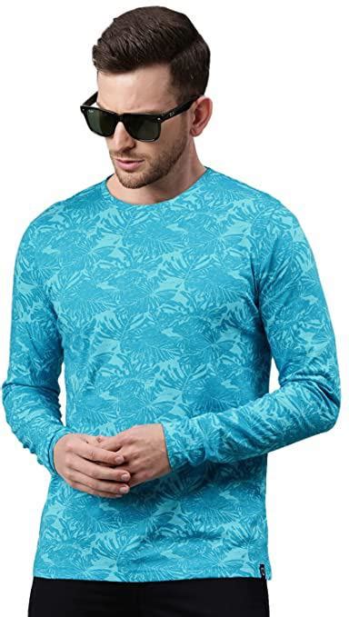 Blue Printed T-Shirts For Men That Make For A Classy Ensemble ...