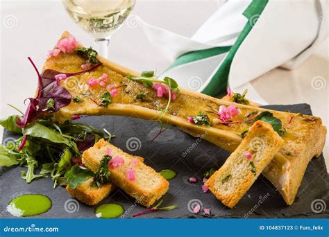 Beef bone marrow stock image. Image of closeup, meat - 104837123