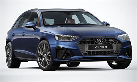 2020 Audi A4 Avant 3D-Modell $179 - .3ds .c4d .fbx .max .ma .obj - Free3D