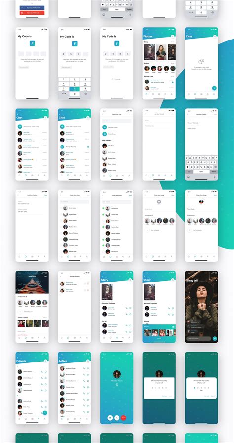 App template: 38 Flutter app templates ideas to save today | app ...