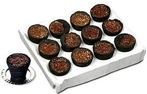 JASH Pure Guggal Loban Sambrani Dhoop Cups Pack(12 Pcs) with guggal ...