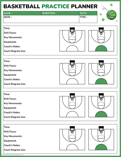 Basketball Score Sheets - Free & Print-Ready