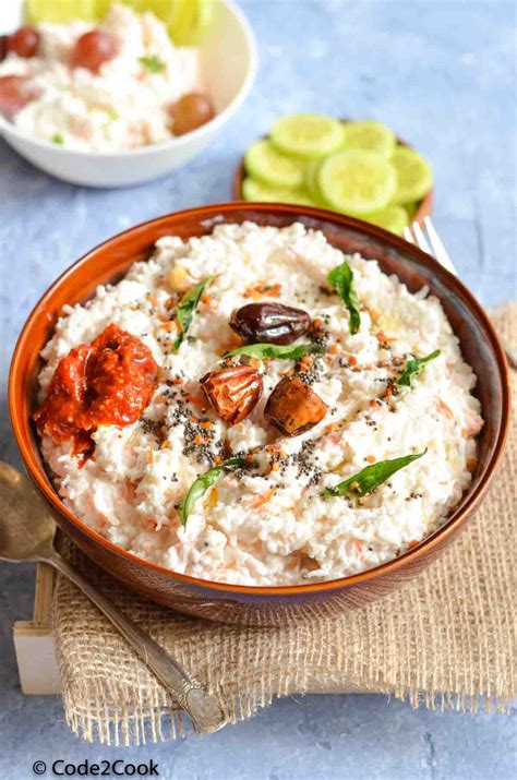 Curd Rice With Pickle