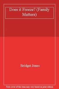 Buy Does it Freeze? (Family Matters S.) Book Online at Low Prices in ...