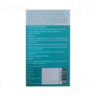 Dr Morepen Omega 3 Deep Sea Fish Oil 300 MG | Order Dr Morepen Omega 3 ...