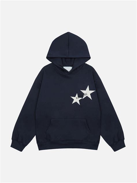 Aelfric Eden Star Color Contrast Hoodie | Contrast hoodie, Sweatshirts ...