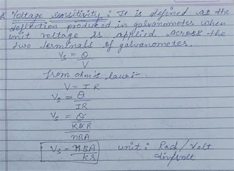 B. Increasing the current sensitivity of a galvanometer may not ...