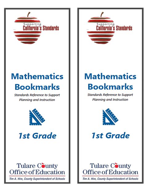 Image result for Math Bookmark