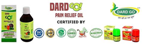 Dardgo Pain Relief Oil | Ideal for Joint Pain, Knee Pain, Neck Pain ...