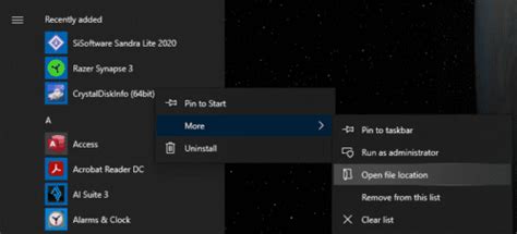 Image result for Programs Location Will Not Open Shortcut