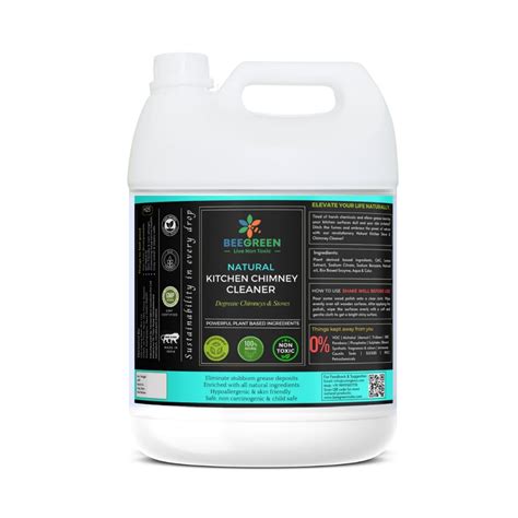 Beegreen Natural Kitchen Chimney Cleaner 5L Pack of 1 Chimney, Grills ...