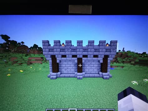 Minecraft Wall Designs Minecraft Wall Design
