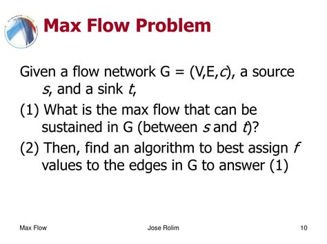 Image result for Max Flow Problem
