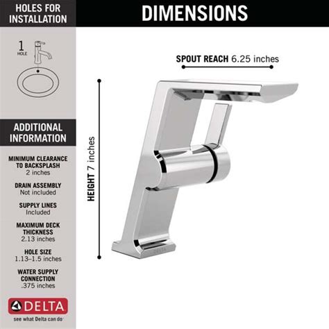 Delta Faucet Pivotal Lavatory Faucet | bathroom faucets | 699-PR-DST