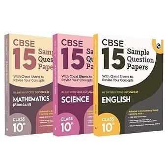 Pw Cbse 15 Sample Question Papers Class 10 Science, Mathematics ...
