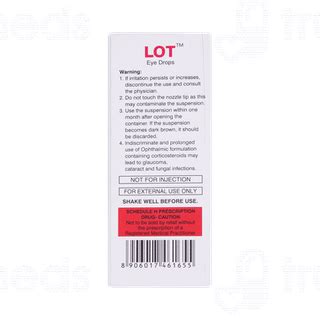 Lot 5 MG Eye Drop 5 ML | Order Lot 5 MG Eye Drop 5 ML Online at Truemeds
