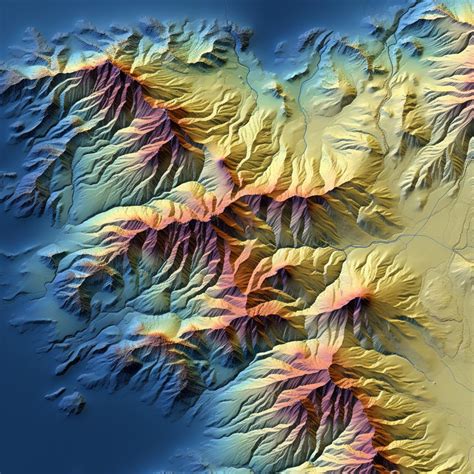 Terrain Map 的图像结果