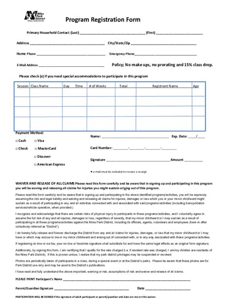 Fillable Online admission forms packet Fax Email Print - pdfFiller