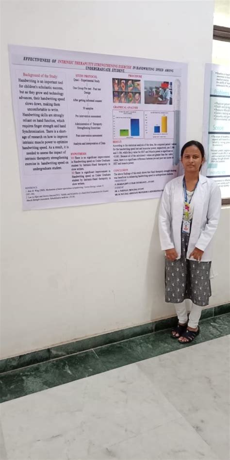 Best performance for the poster presentation in PG Category - Sri ...