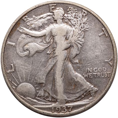 1937-D Liberty Walking Silver Half Dollar - Numismax