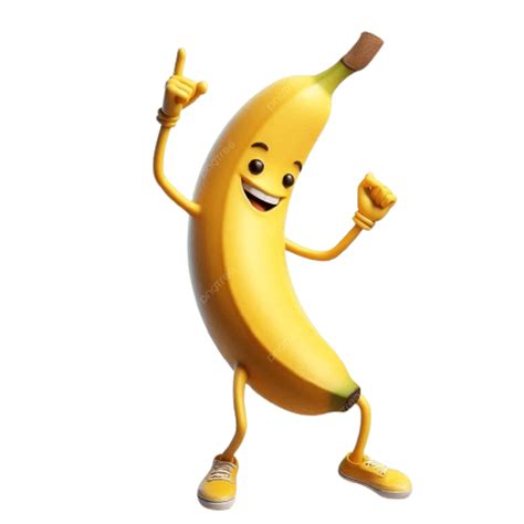 Banana Is Dancing, Banana Dancing, Fruit Dancing PNG Transparent Image ...