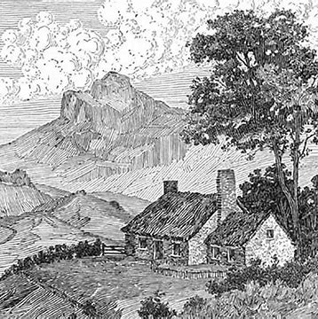 tutorial free pencil sketch landscape