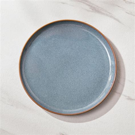 Buy Capiz Grigio Porcelain Side Plate - 21cm from Home Centre at just ...